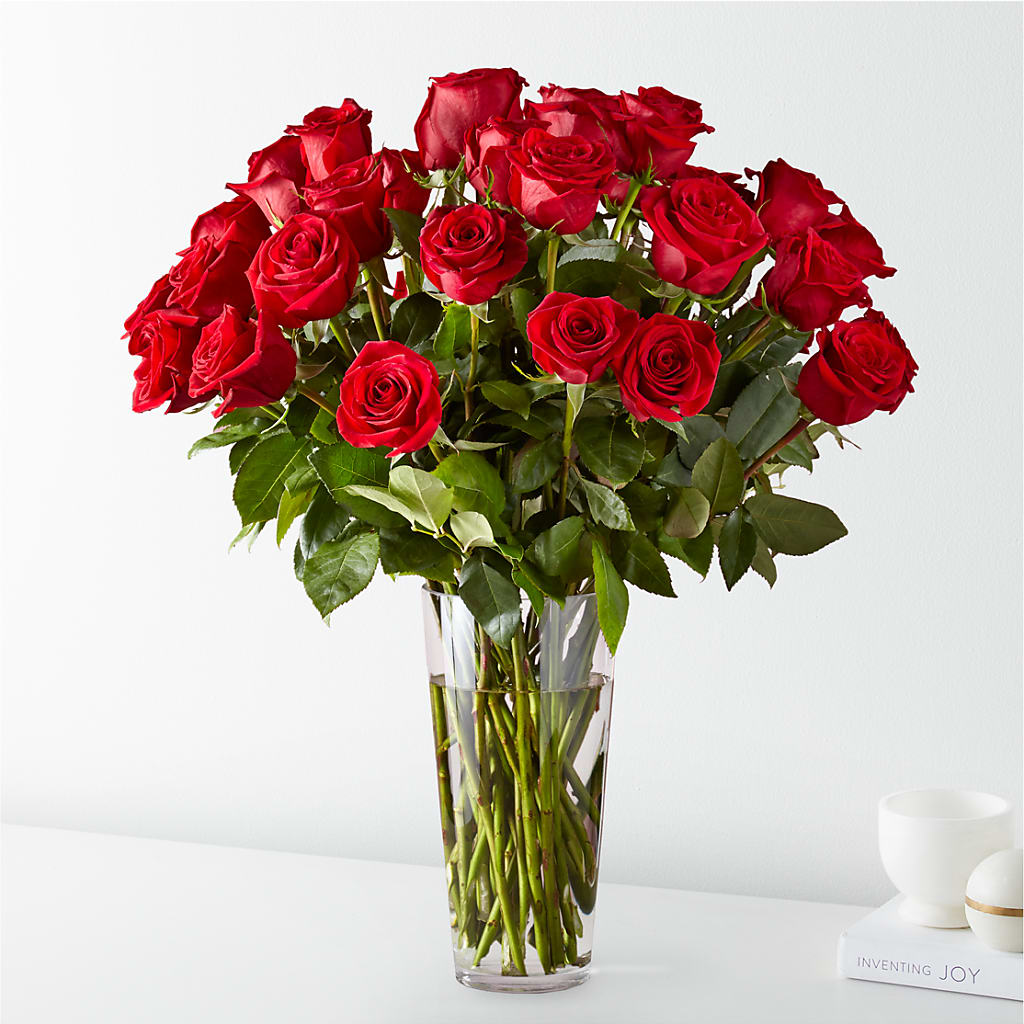 Long Stem Red Rose Bouquet – Semper Fi Florist, Oceanside CA