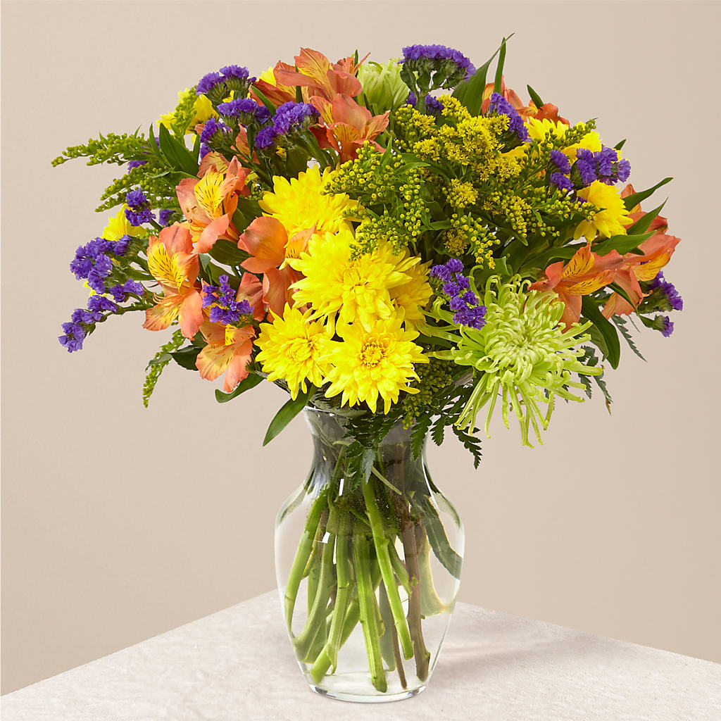 Marmalade Skies Bouquet – Semper Fi Florist, Oceanside CA