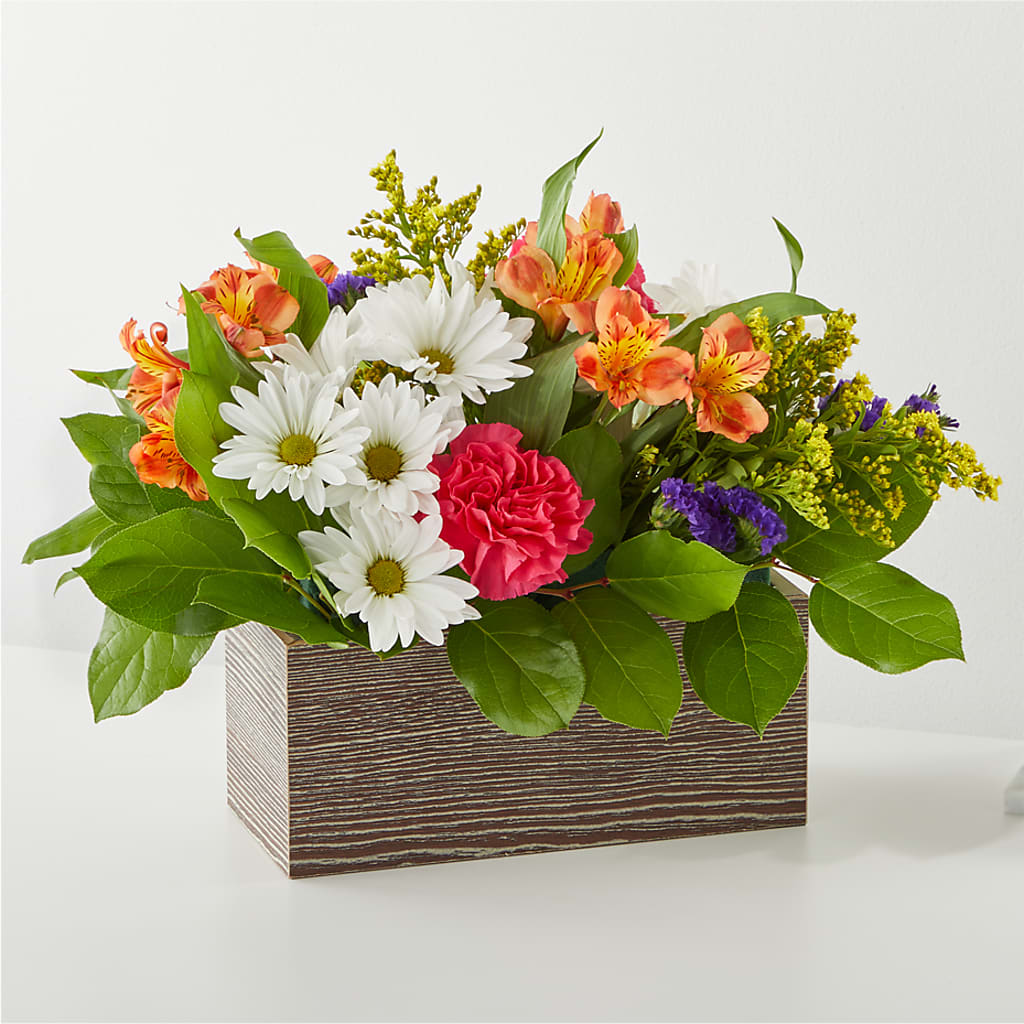 Oopsie Daisy Box Bouquet – Semper Fi Florist, Oceanside CA