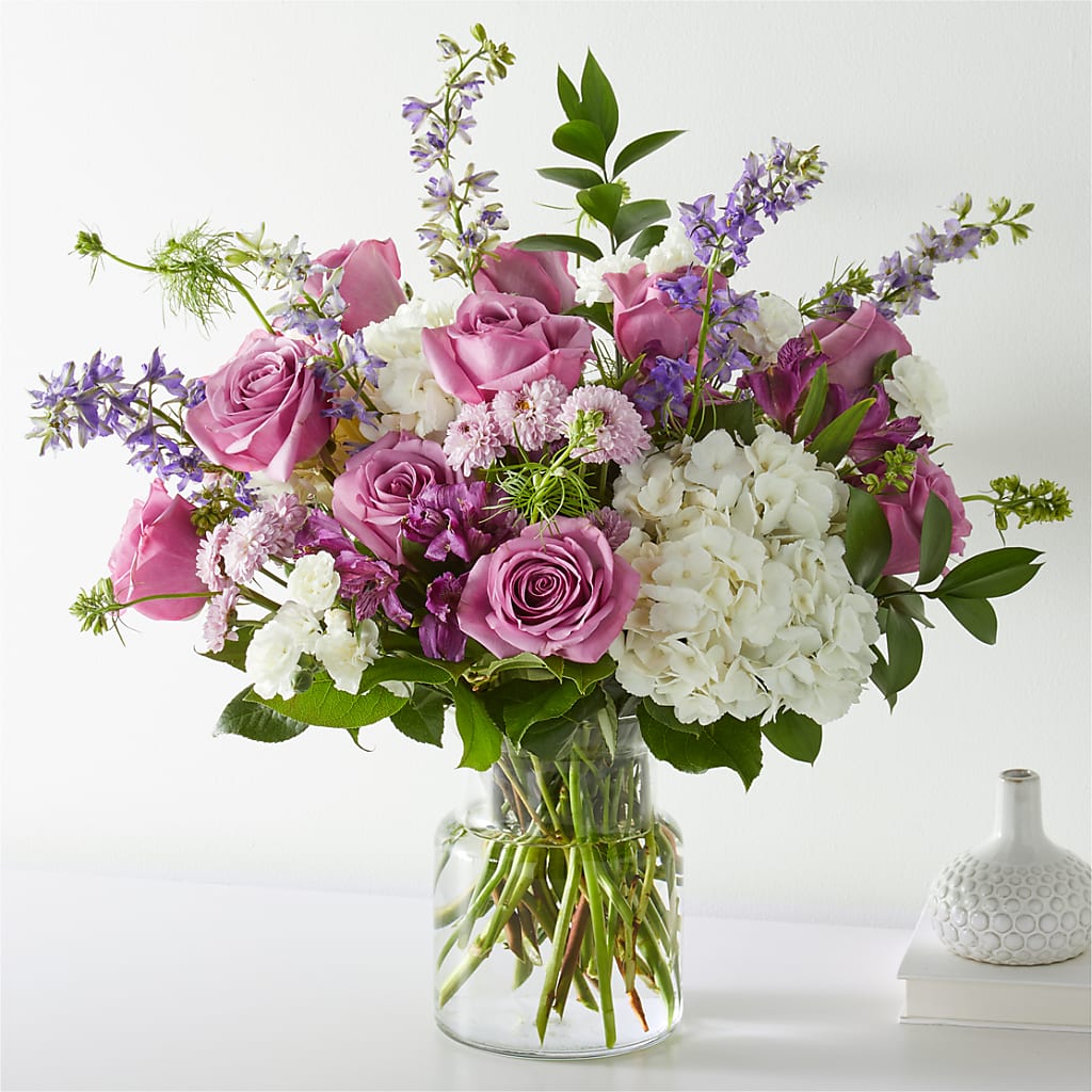 Violet Caress Bouquet – Semper Fi Florist, Oceanside CA