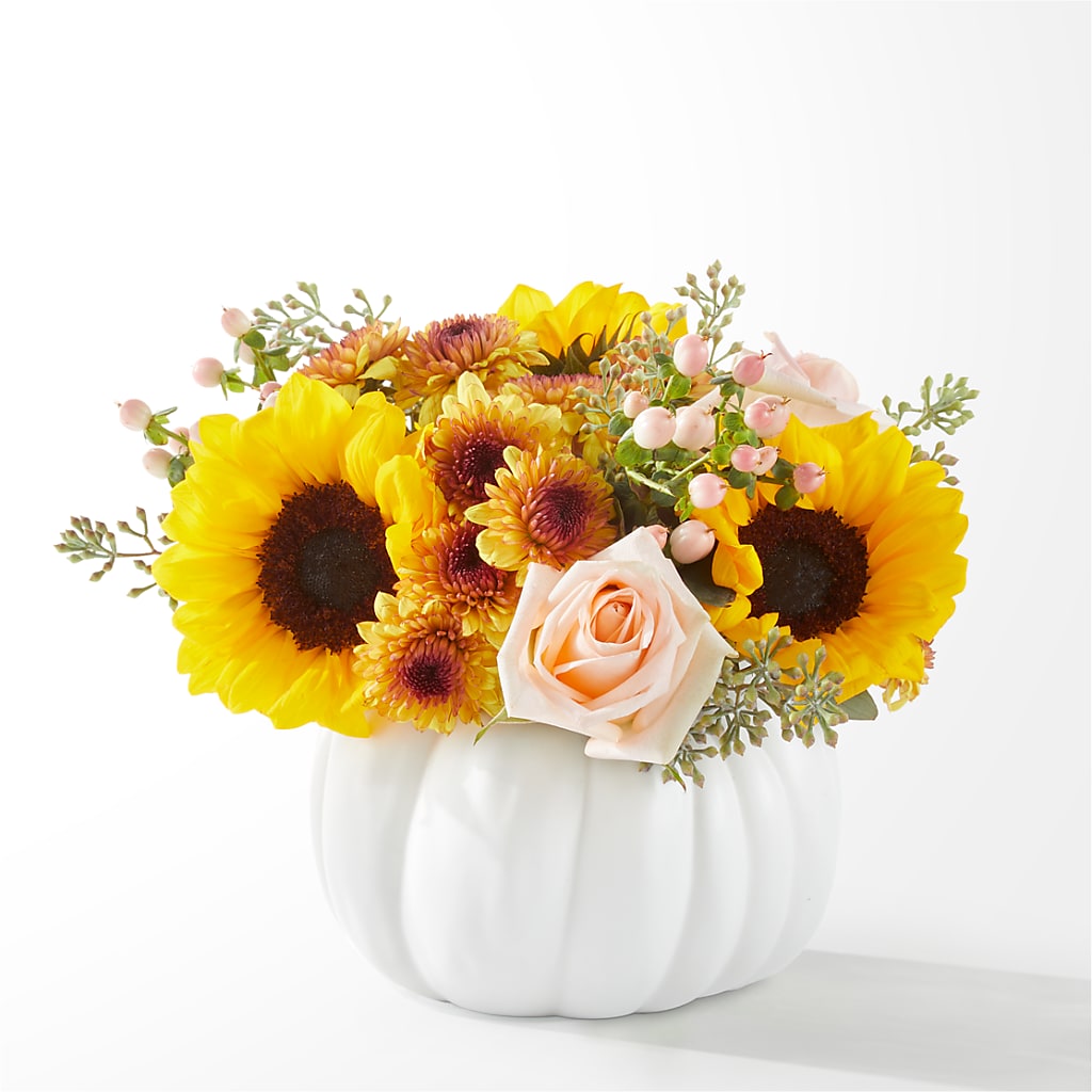Pumpkin to Talk About Bouquet – Semper Fi Florist, Oceanside CA
