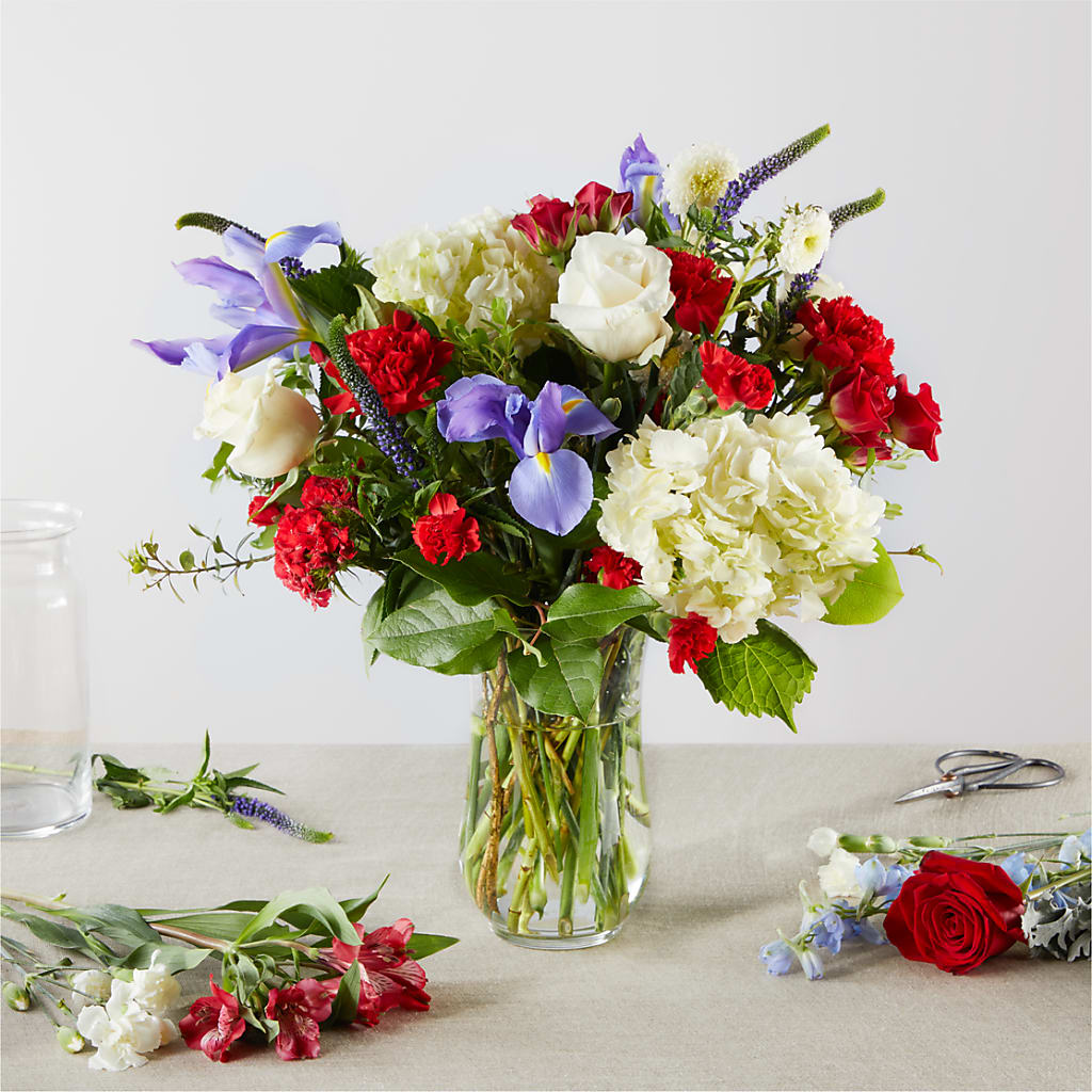 Star Spangled - A Florist Original – Semper Fi Florist, Oceanside CA