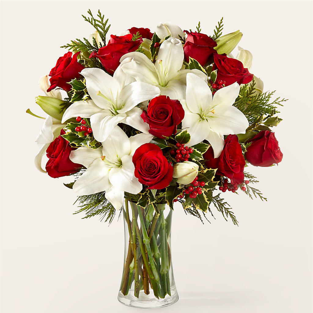 Sparkling Snowflakes Bouquet – Semper Fi Florist, Oceanside CA