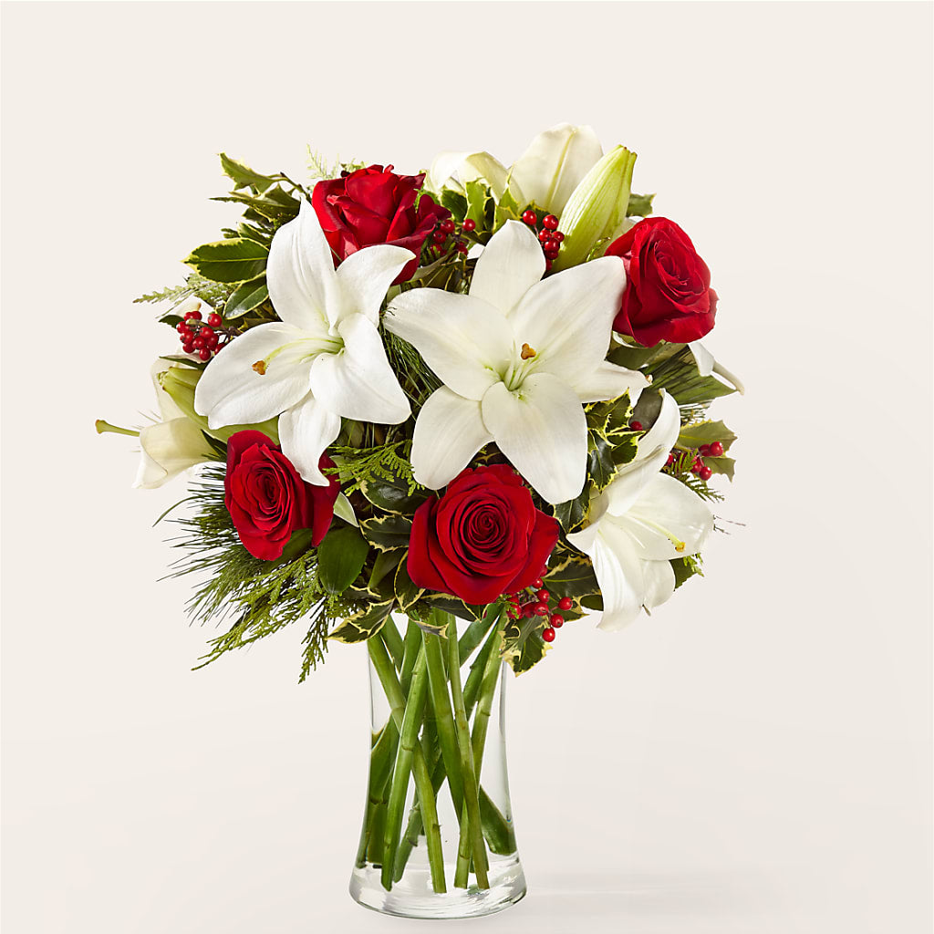 Sparkling Snowflakes Bouquet – Semper Fi Florist, Oceanside CA