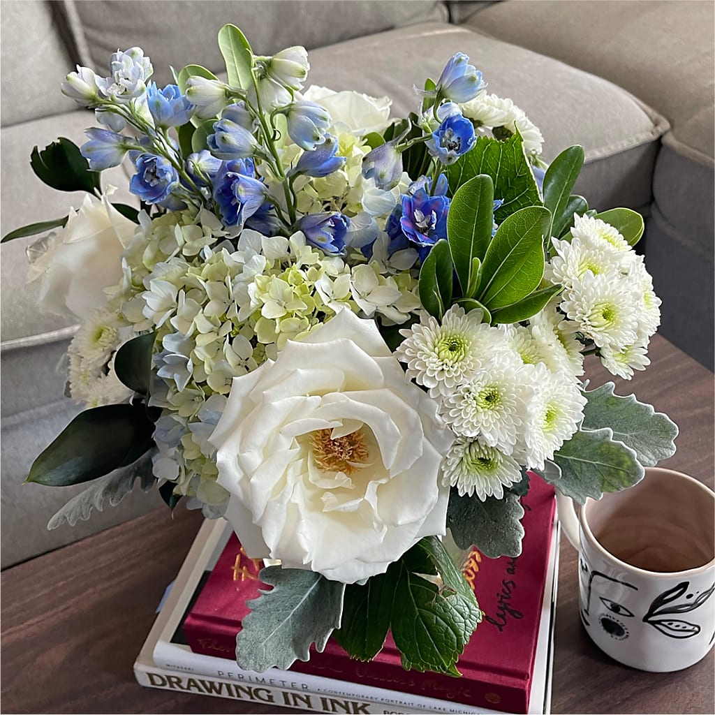 Clear Skies Bouquet – Semper Fi Florist, Oceanside CA