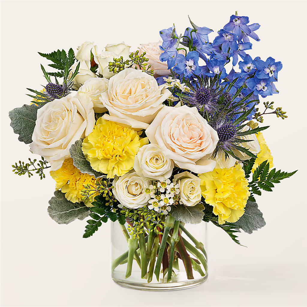 Lemon Sorbet Bouquet – Semper Fi Florist, Oceanside CA