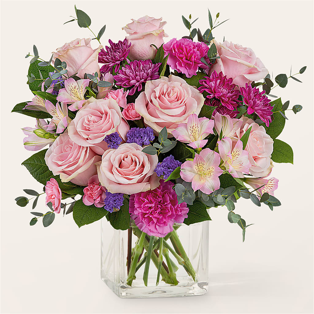 Rosy Radiance Bouquet – Semper Fi Florist, Oceanside CA