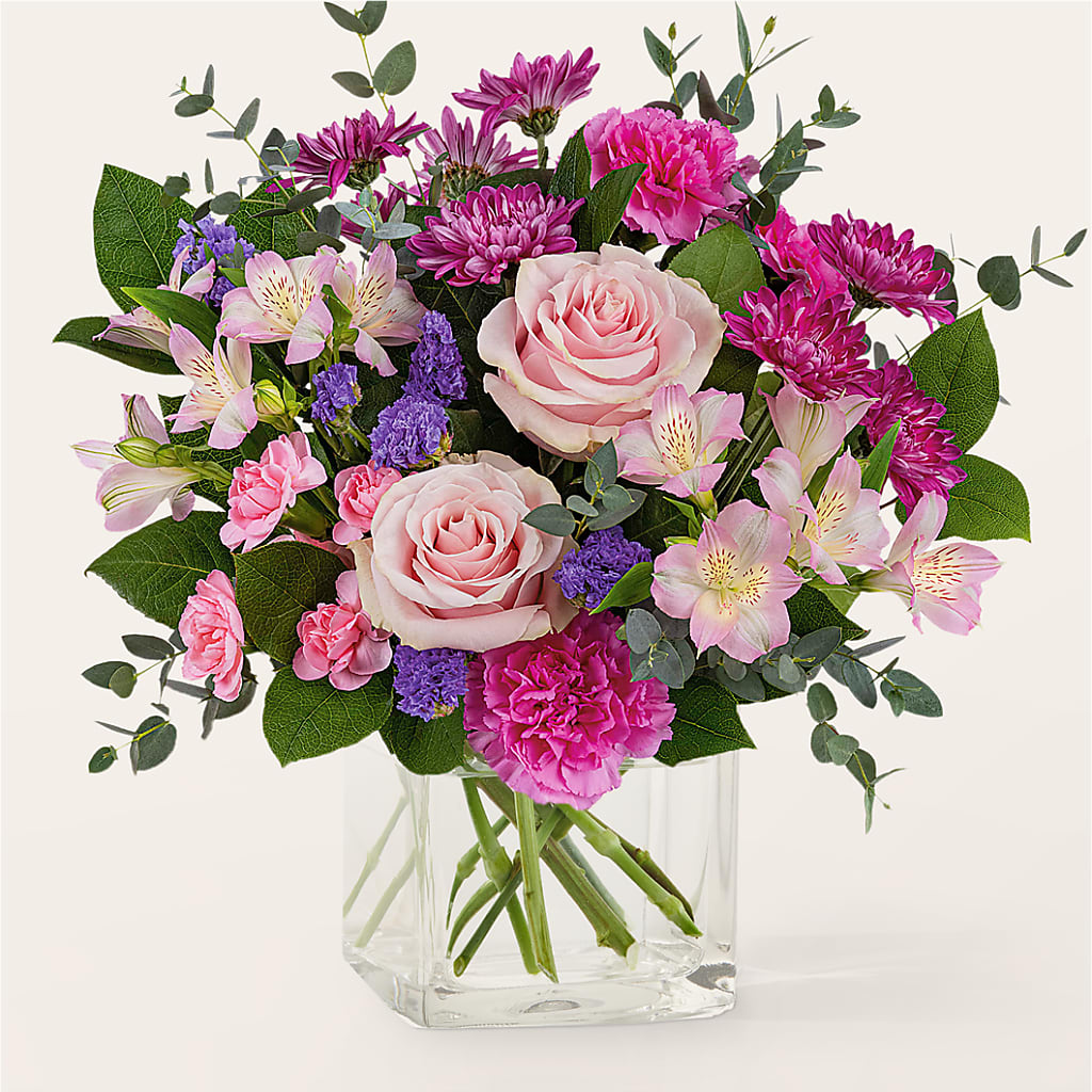 Rosy Radiance Bouquet – Semper Fi Florist, Oceanside CA