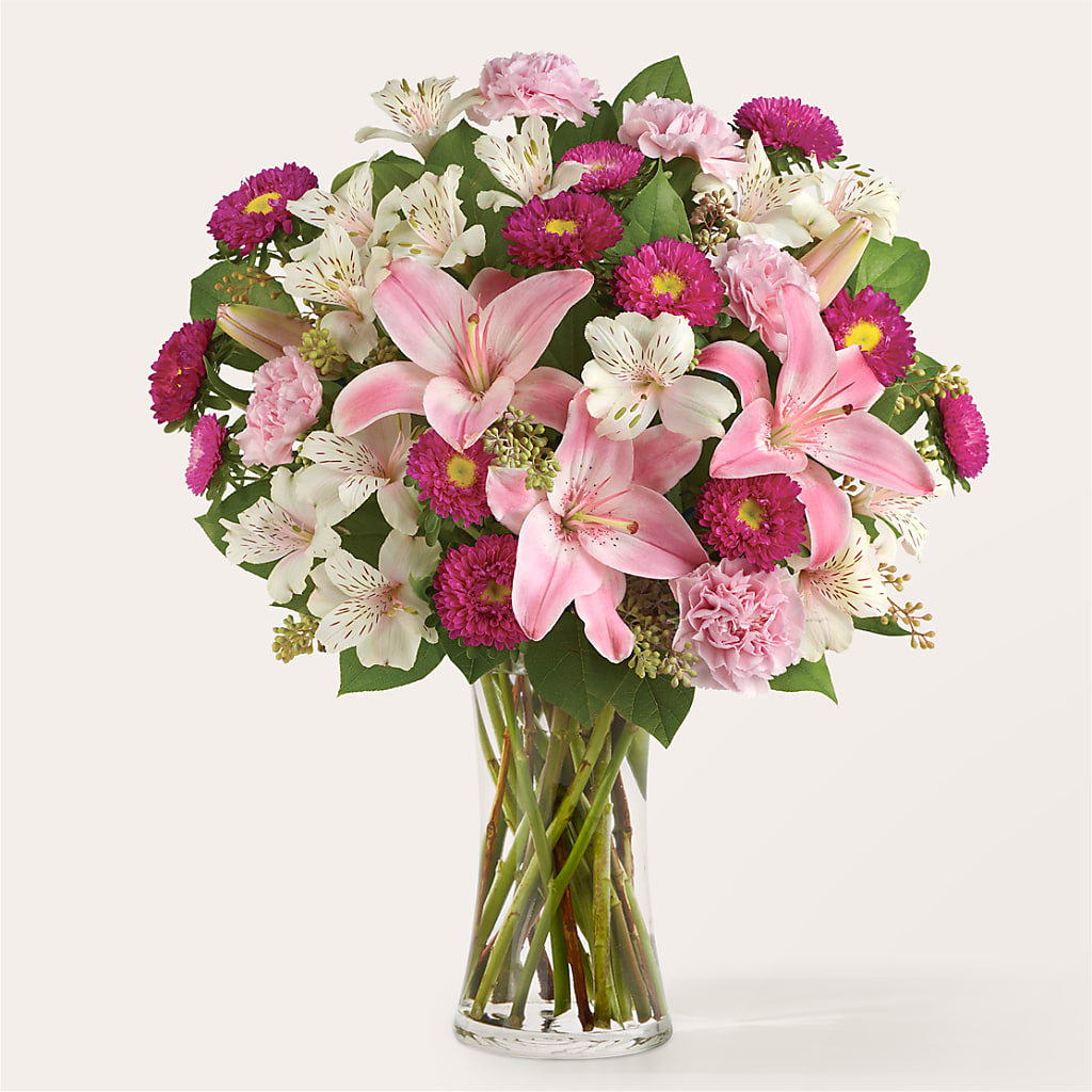 Feeling Fuchsia Bouquet – Semper Fi Florist, Oceanside CA