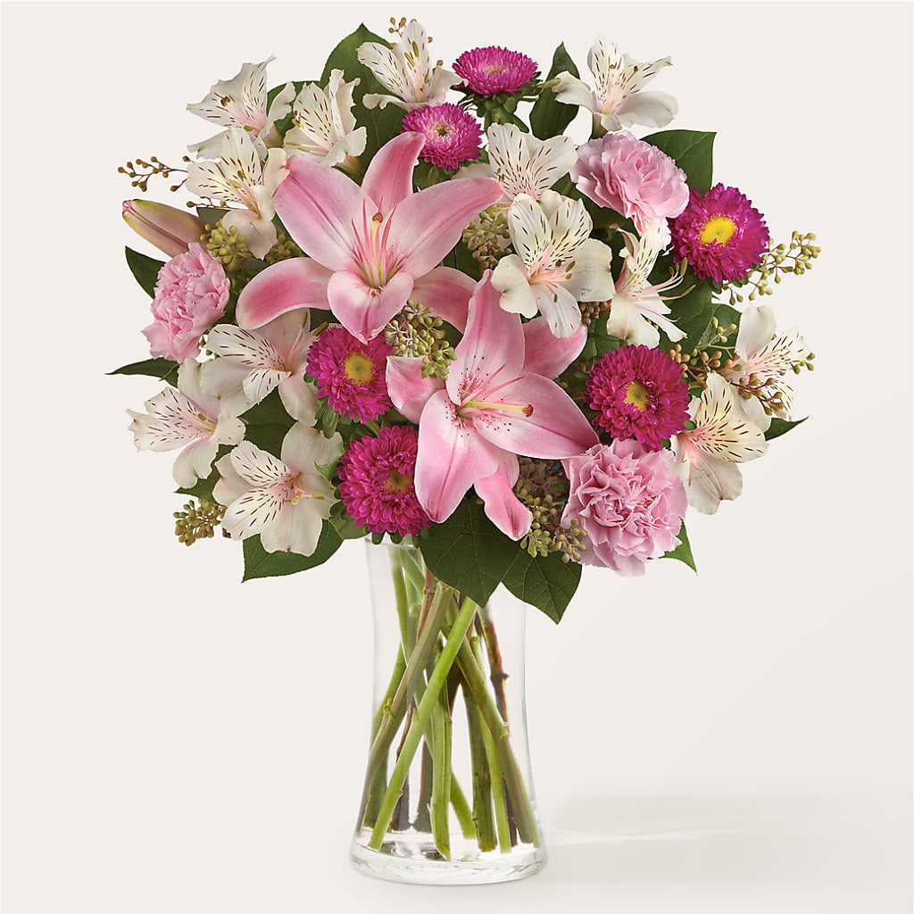 Feeling Fuchsia Bouquet – Semper Fi Florist, Oceanside CA