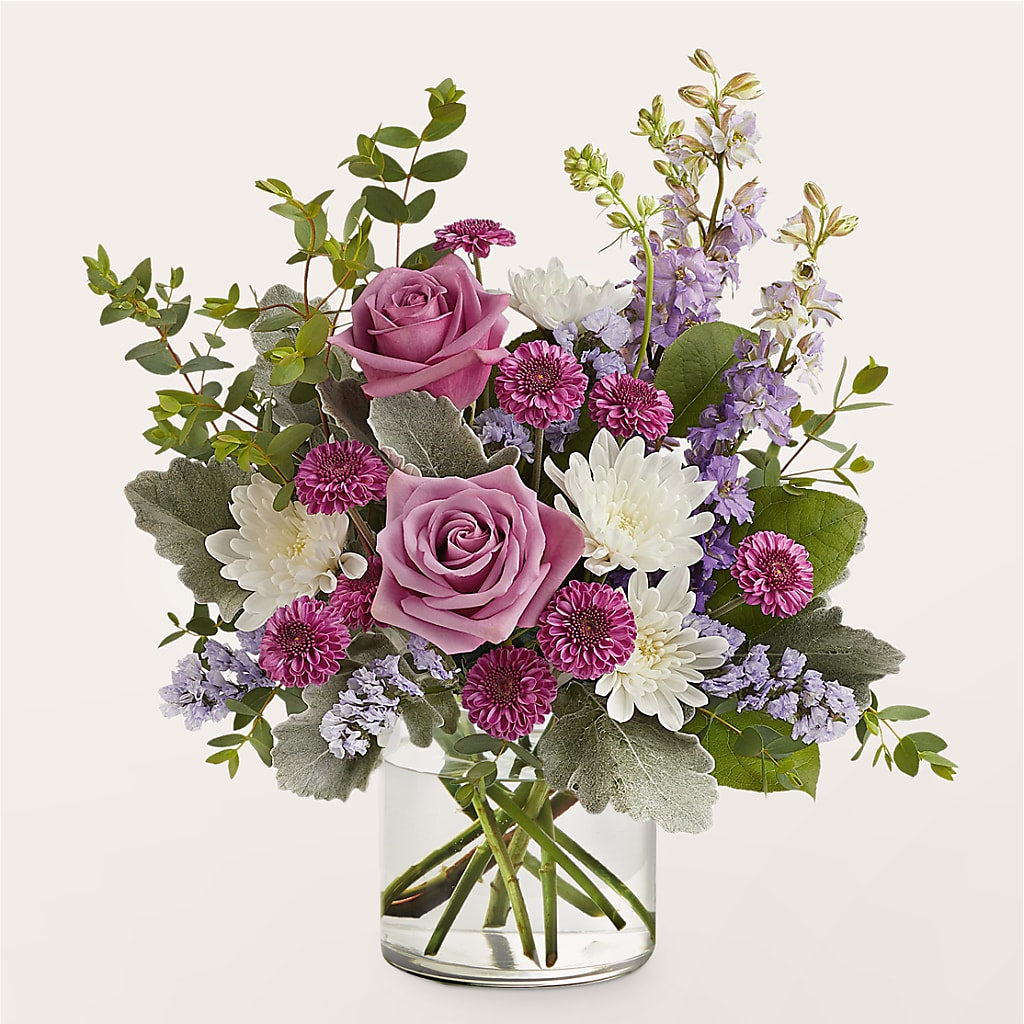 Violet Frost Bouquet – Semper Fi Florist, Oceanside CA