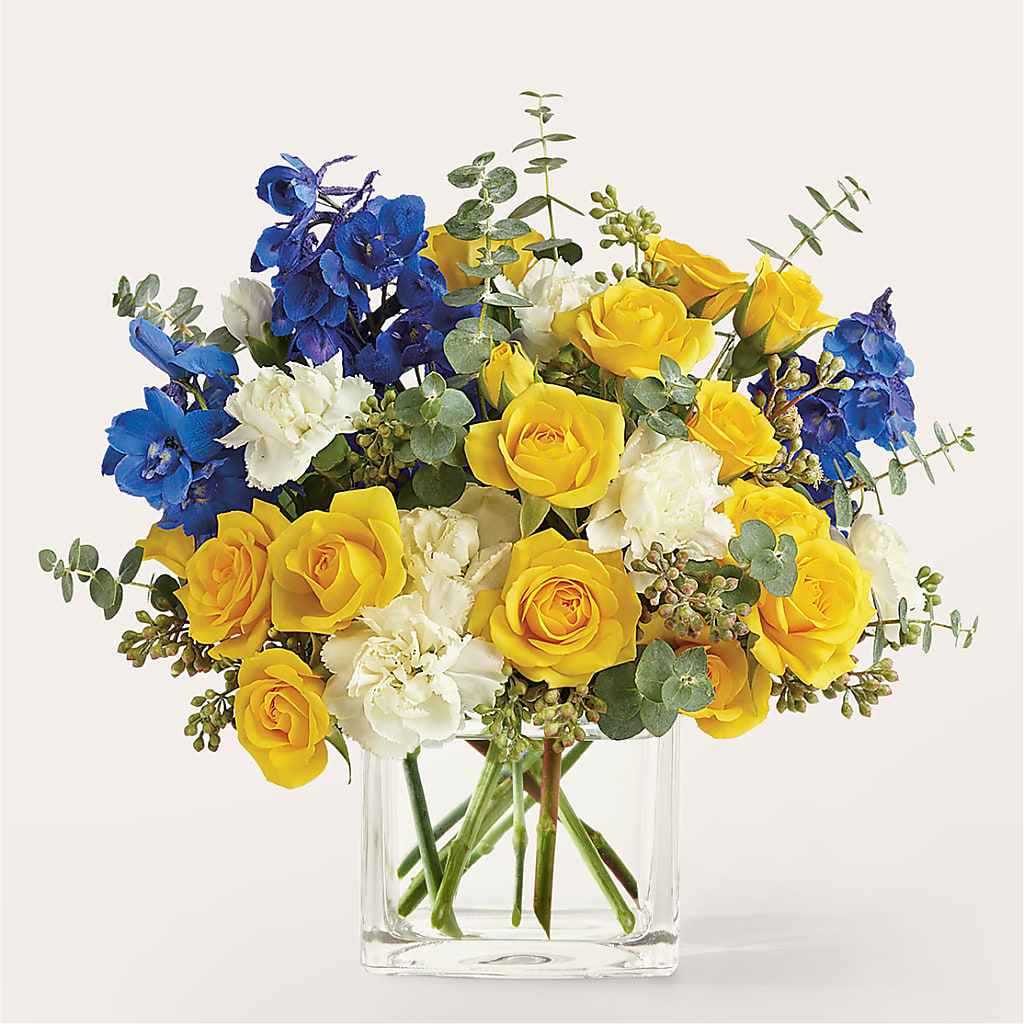 Sparkling Citrine Bouquet – Semper Fi Florist, Oceanside CA