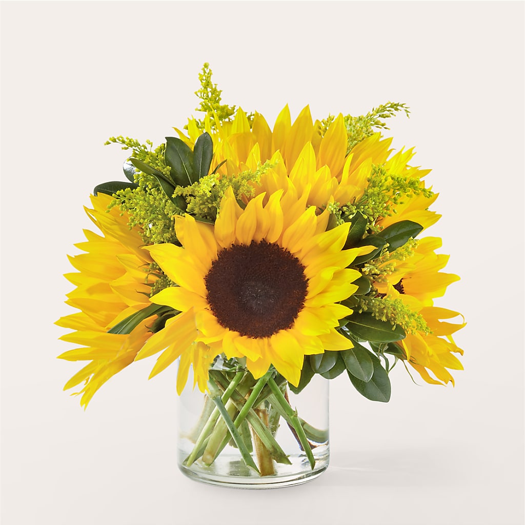 Beaming Sunflower Bouquet – Semper Fi Florist, Oceanside CA
