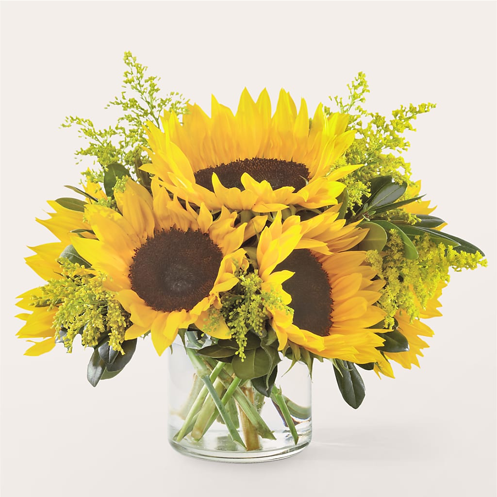 Beaming Sunflower Bouquet – Semper Fi Florist, Oceanside CA