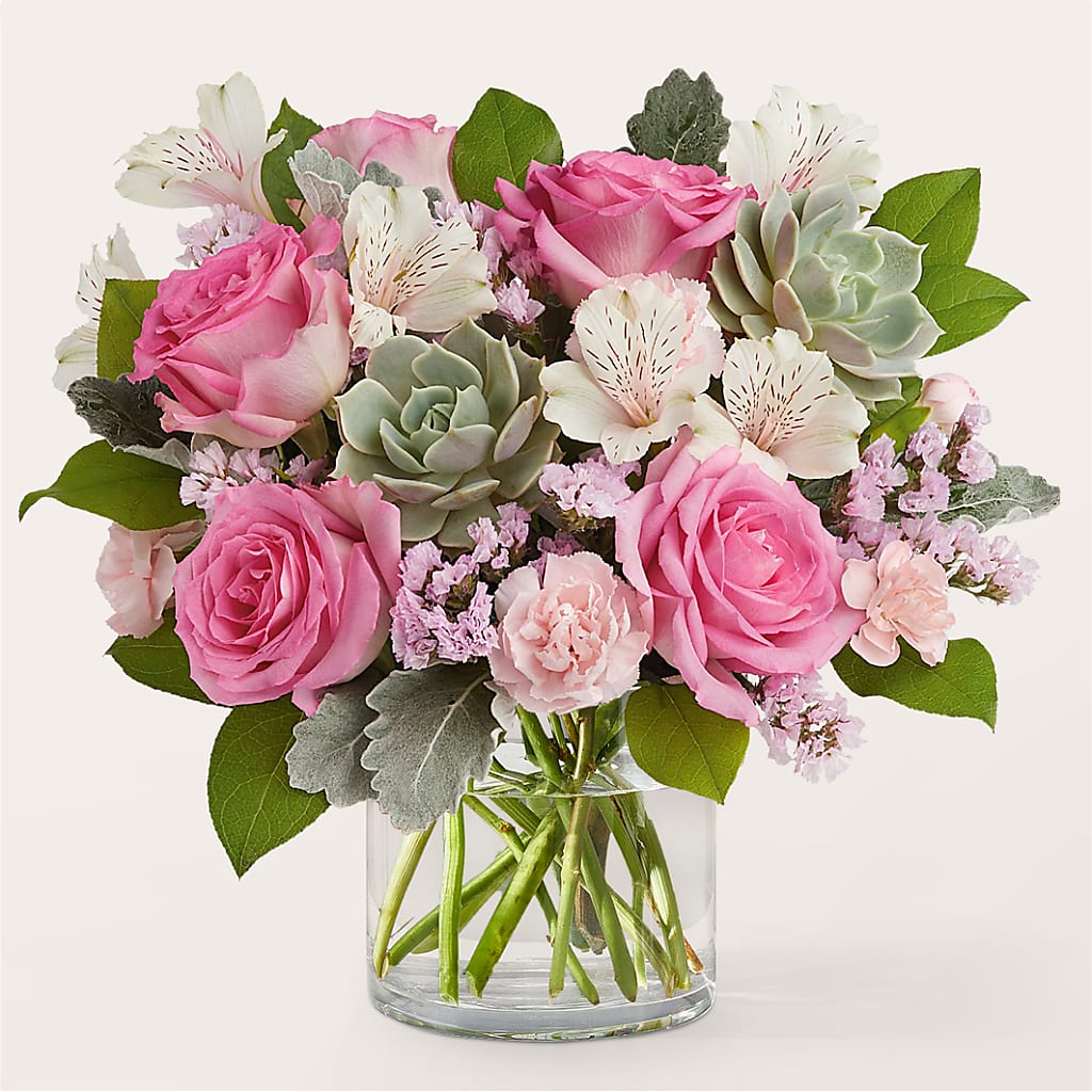 Dusty Rose Bouquet – Semper Fi Florist, Oceanside CA