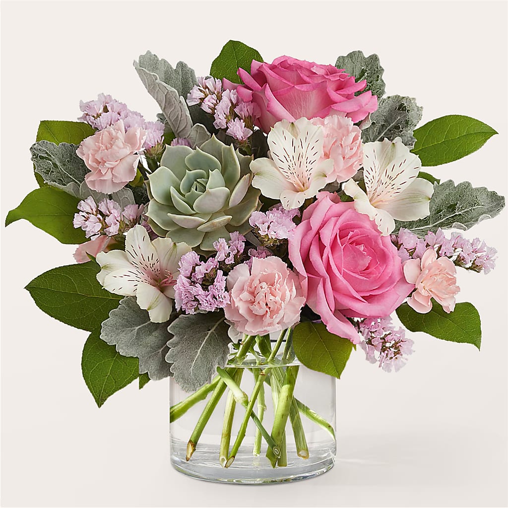Dusty Rose Bouquet – Semper Fi Florist, Oceanside CA