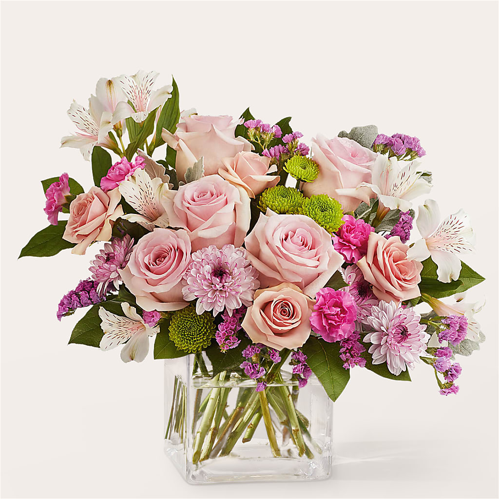 Pink Suede Bouquet – Semper Fi Florist, Oceanside CA