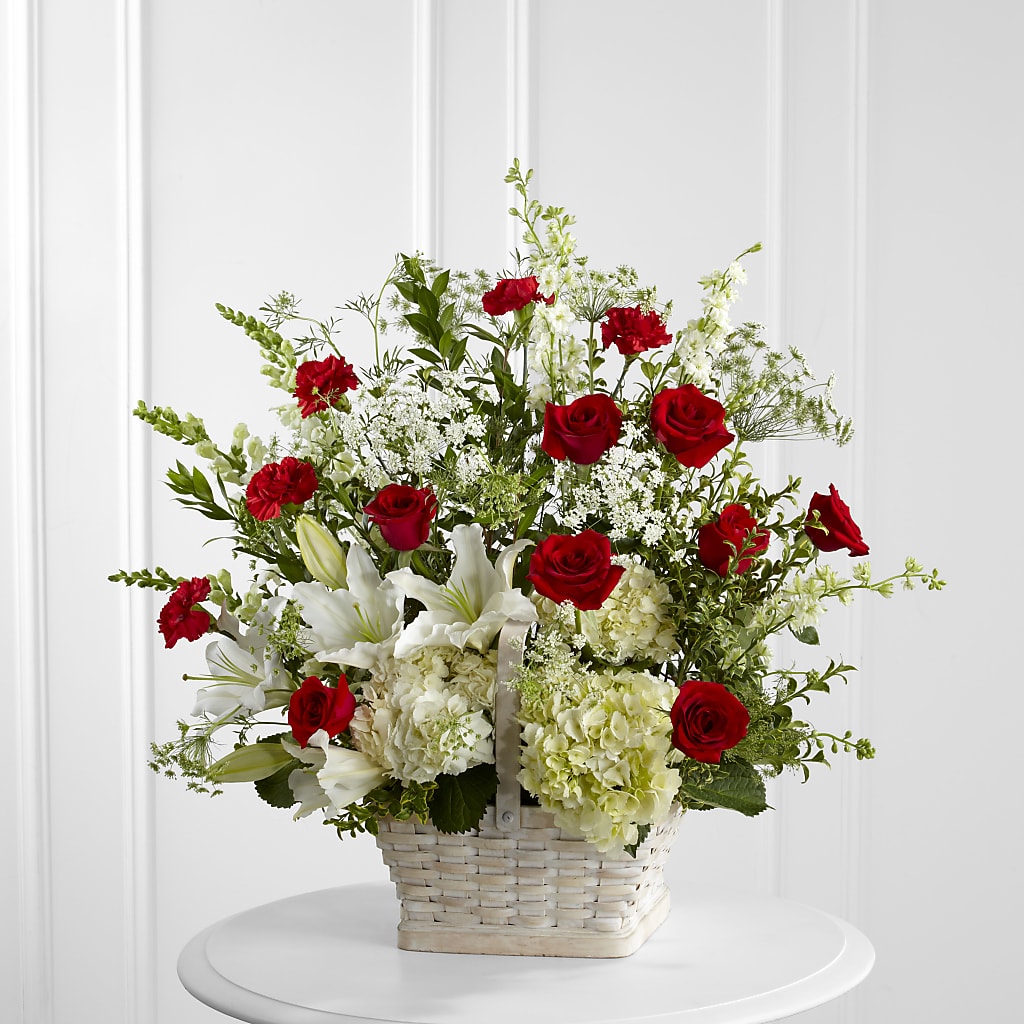 In Loving Memory Arrangement – Semper Fi Florist, Oceanside CA