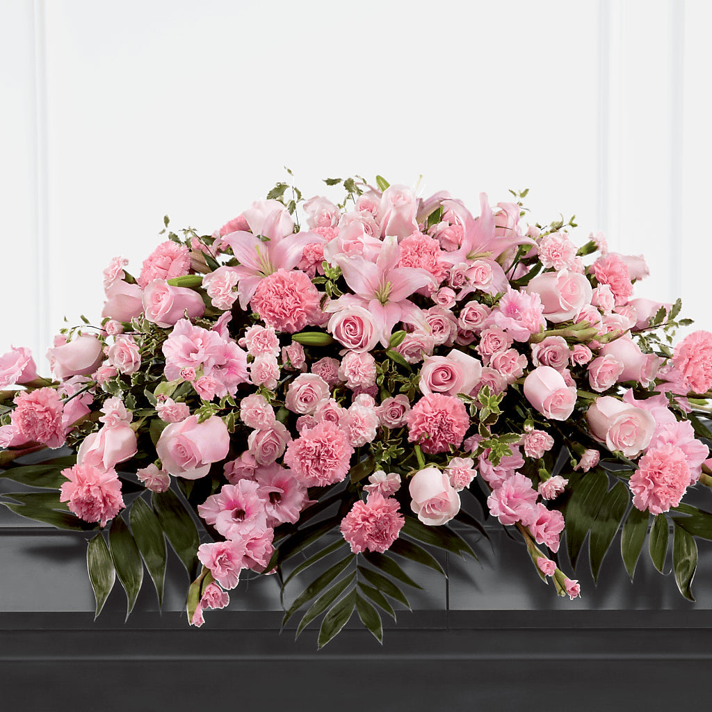 Garden of Comfort Casket Spray (Standard) – Semper Fi Florist, Oceanside CA
