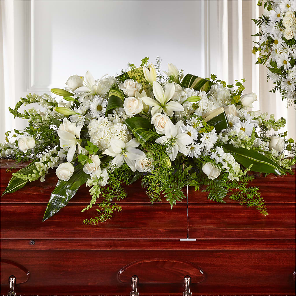 Abundance Casket Spray – Semper Fi Florist, Oceanside CA