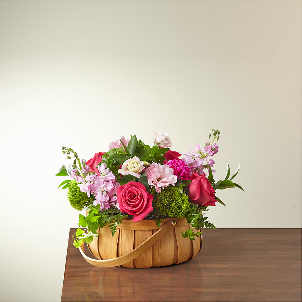 Radiance in Bloom Basket – Semper Fi Florist, Oceanside CA