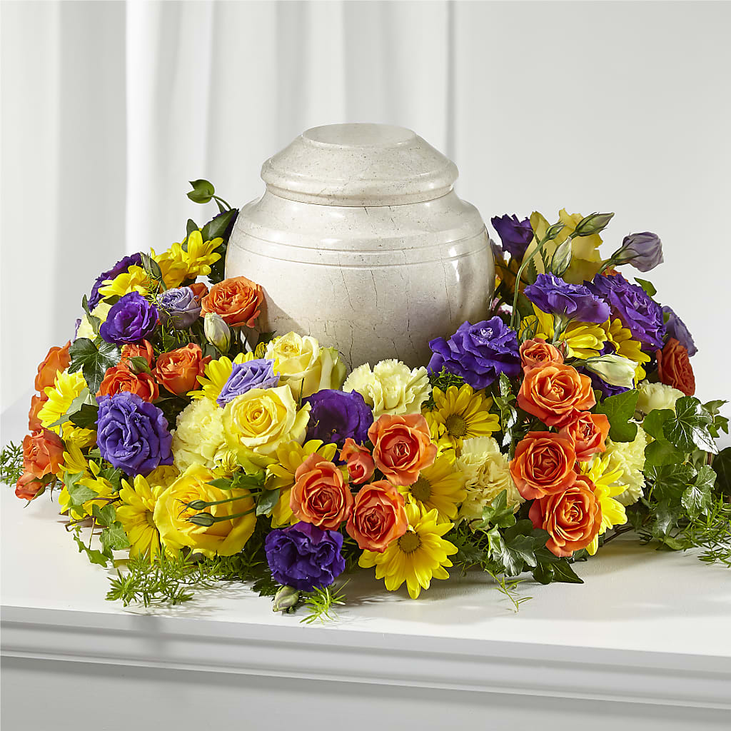 Blossoms of Remembrance Cremation Adornment – Semper Fi Florist, Oceanside CA