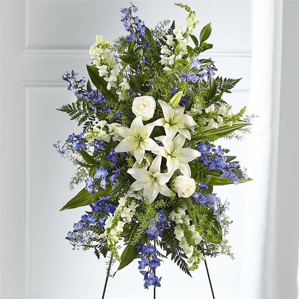 Faithful Friend Standing Spray – Semper Fi Florist, Oceanside CA