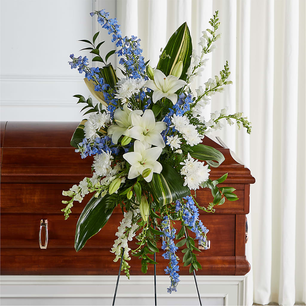 Eternal Impressions Standing Spray – Semper Fi Florist, Oceanside CA