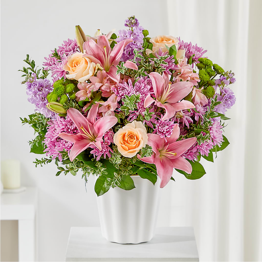 Supportive Embrace Tabletop Basket – Semper Fi Florist, Oceanside CA