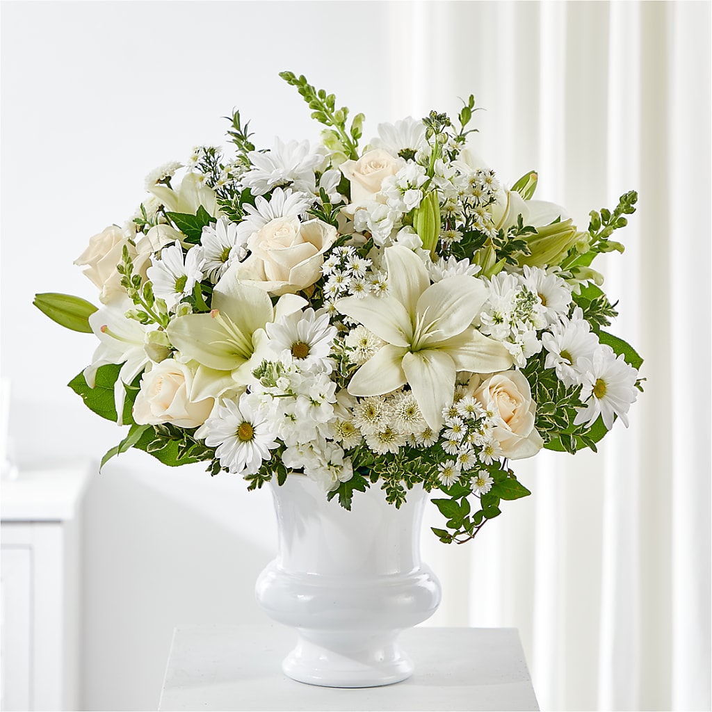 Uplifting Urn Arrangement – Semper Fi Florist, Oceanside CA