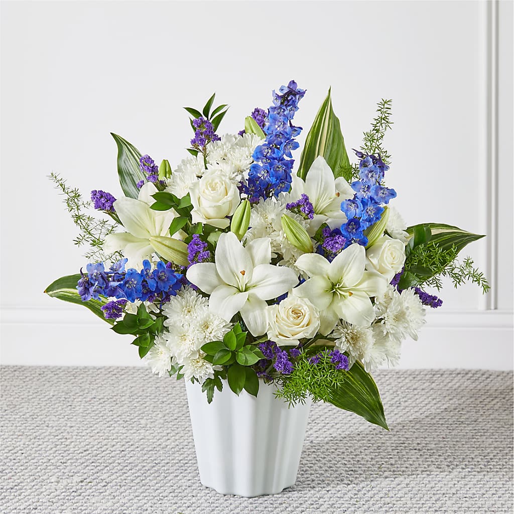 Take Comfort Floor Basket – Semper Fi Florist, Oceanside CA
