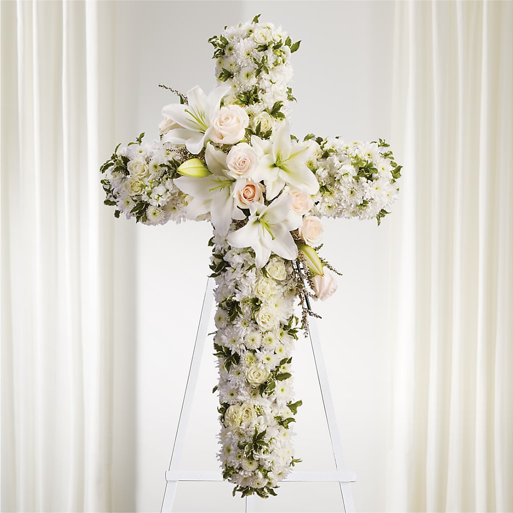 Spiritual Guidance Standing Spray – Semper Fi Florist, Oceanside CA