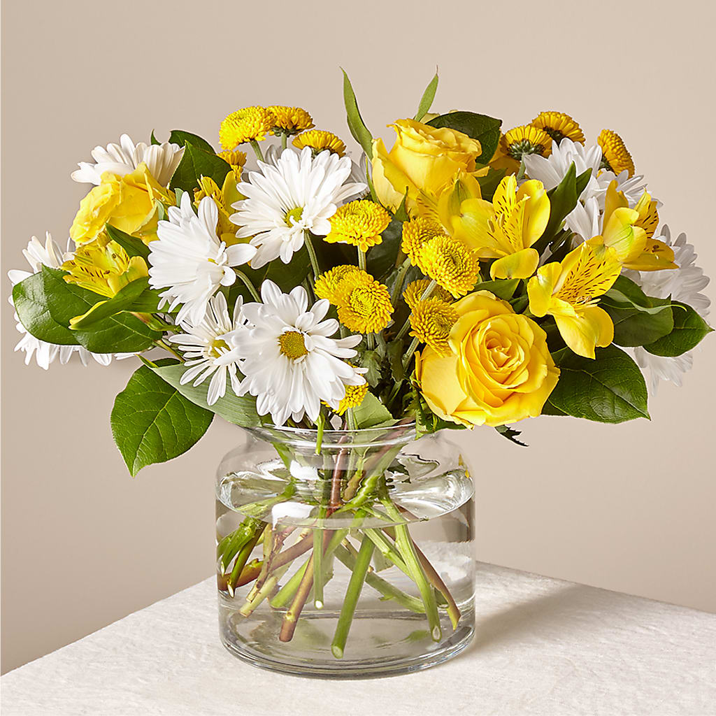 Sunny Sentiments Bouquet – Semper Fi Florist, Oceanside CA