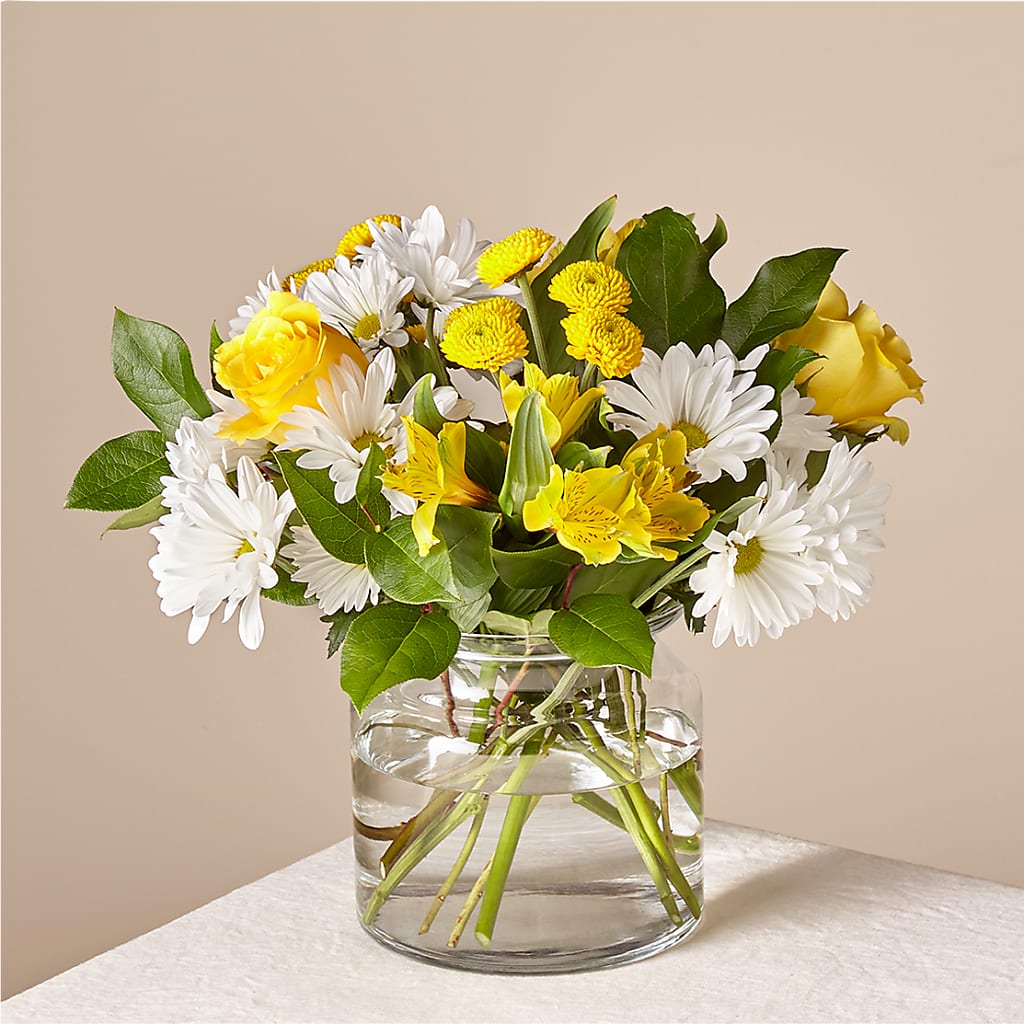 Sunny Sentiments Bouquet – Semper Fi Florist, Oceanside CA