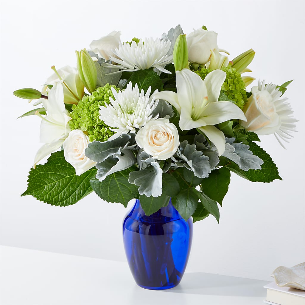 Snowy Dreams Bouquet – Semper Fi Florist, Oceanside CA