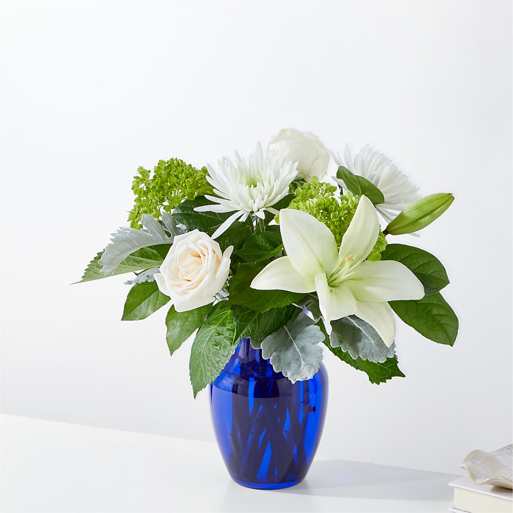 Snowy Dreams Bouquet – Semper Fi Florist, Oceanside CA