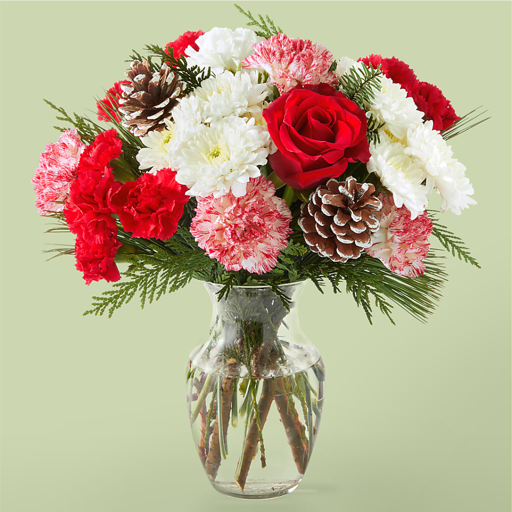 Candy Cane Lane Bouquet – Semper Fi Florist, Oceanside CA