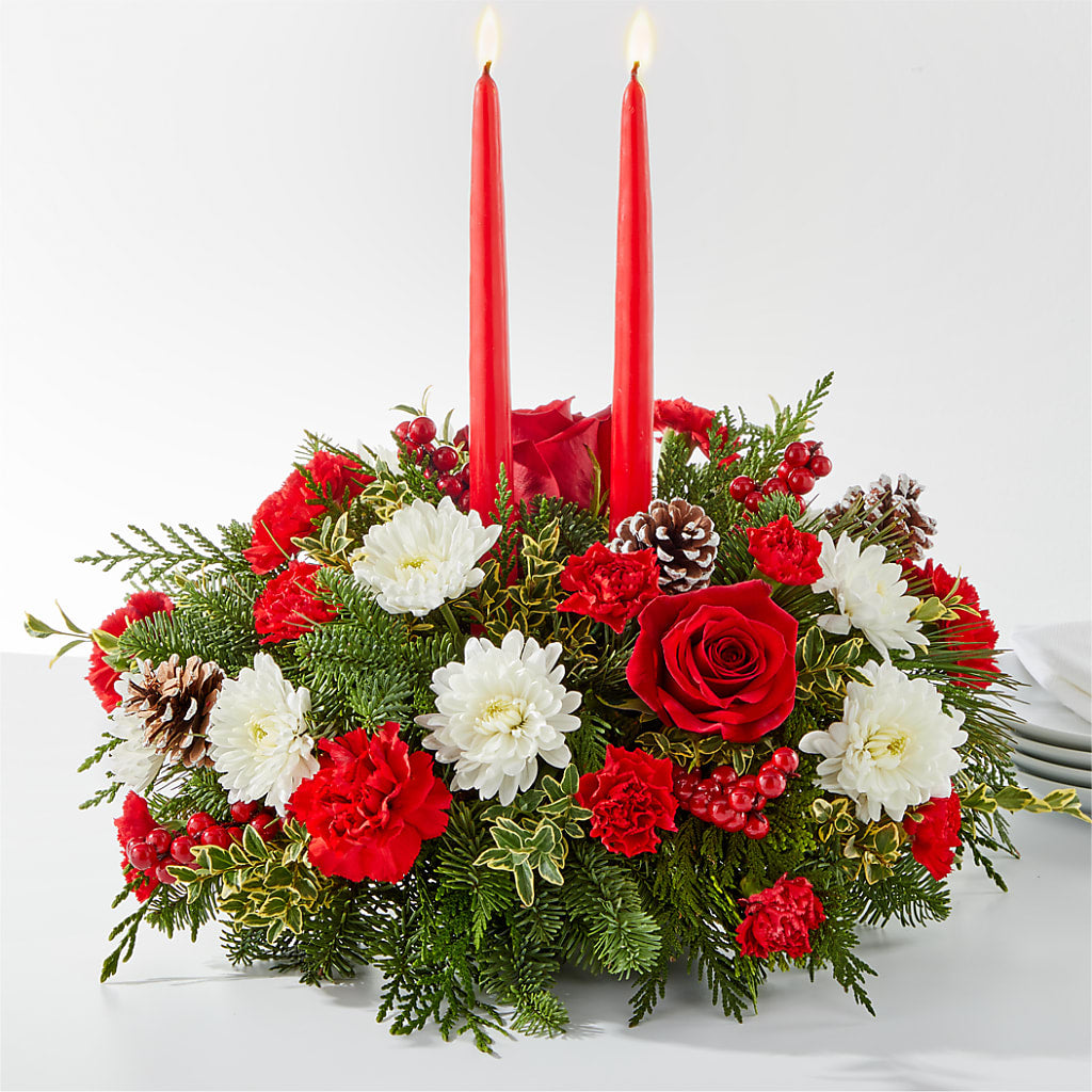 Holiday Soiree Centerpiece – Semper Fi Florist, Oceanside CA
