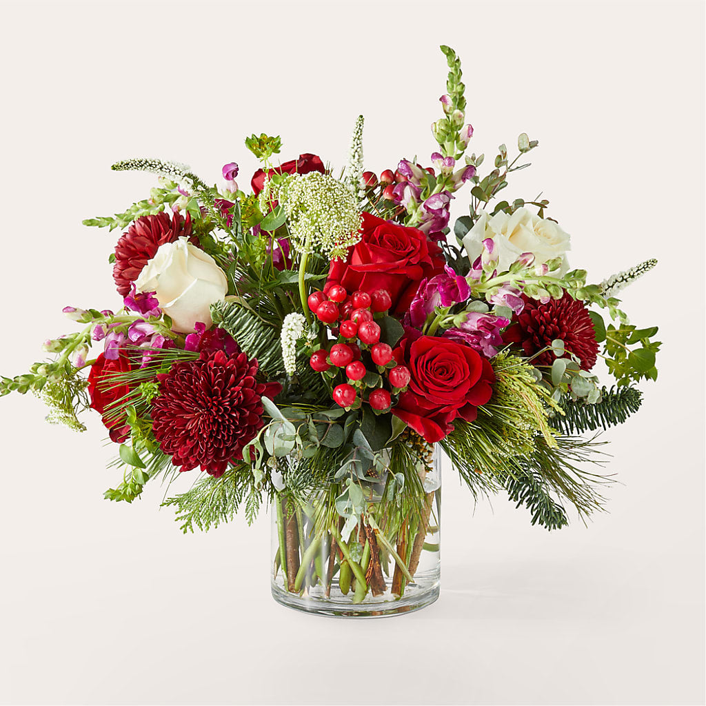 Cranberry Fizz Bouquet – Semper Fi Florist, Oceanside CA
