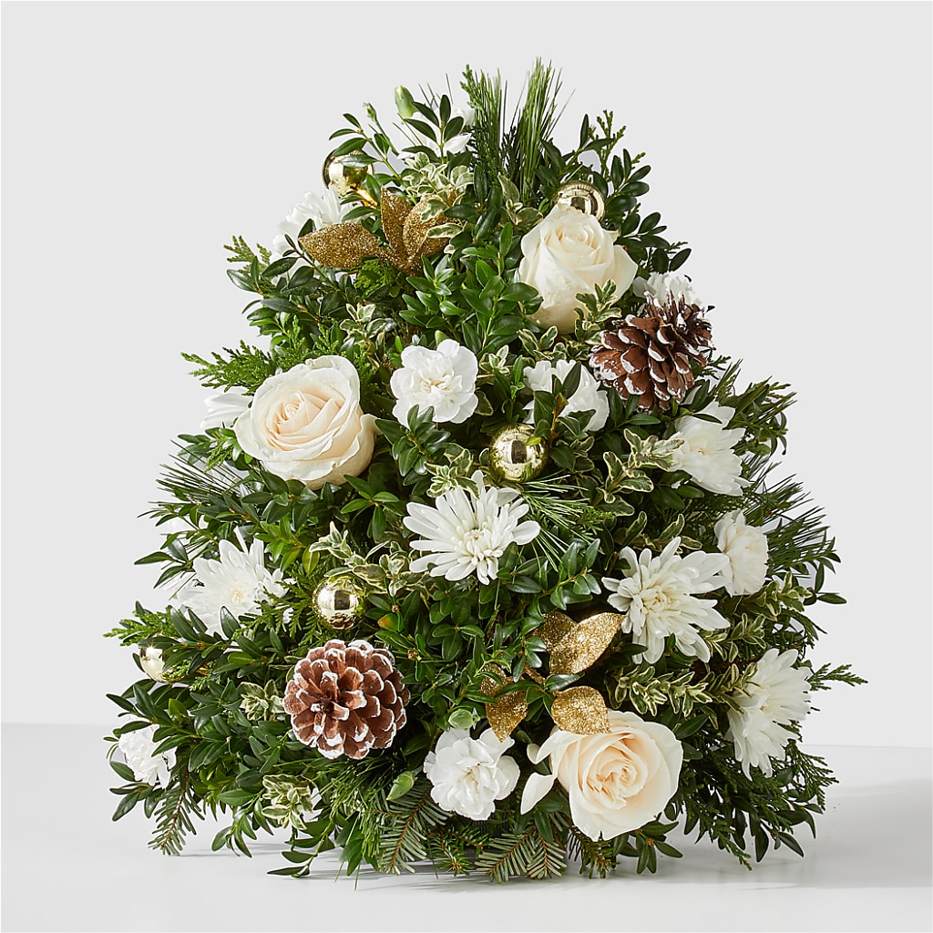 Snowed In Tree – Semper Fi Florist, Oceanside CA