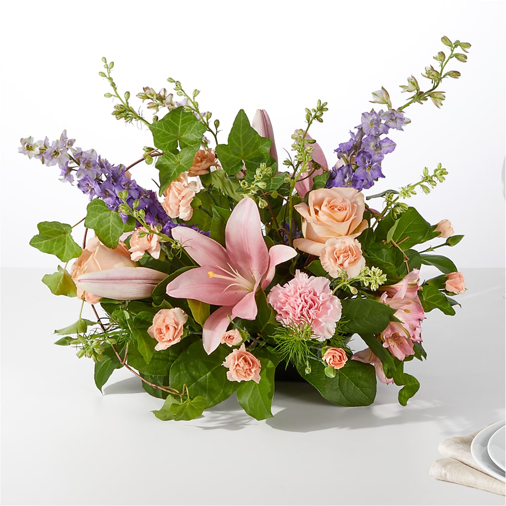 Blossom Time Centerpiece – Semper Fi Florist, Oceanside CA