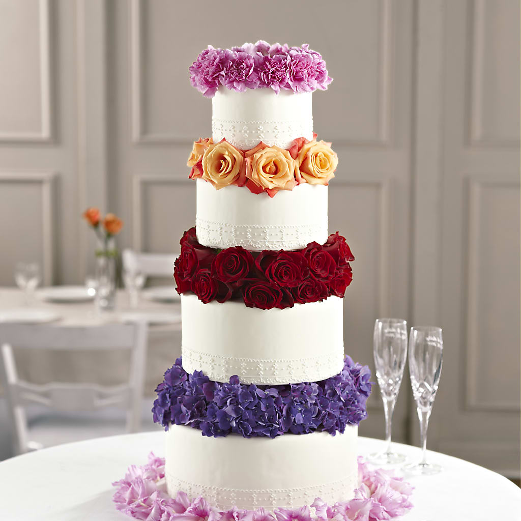 Infinite Love Cake Décor – Semper Fi Florist, Oceanside CA