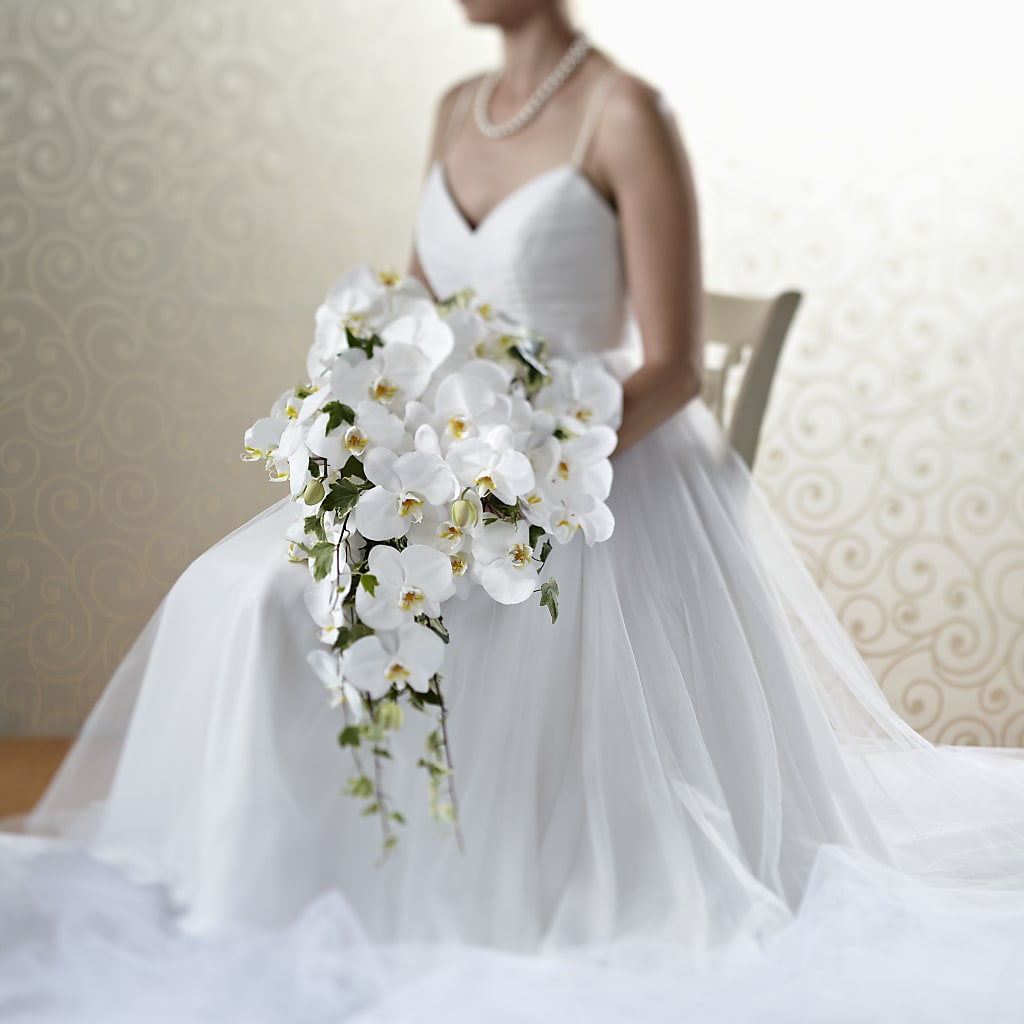 Classic White Bouquet – Semper Fi Florist, Oceanside CA