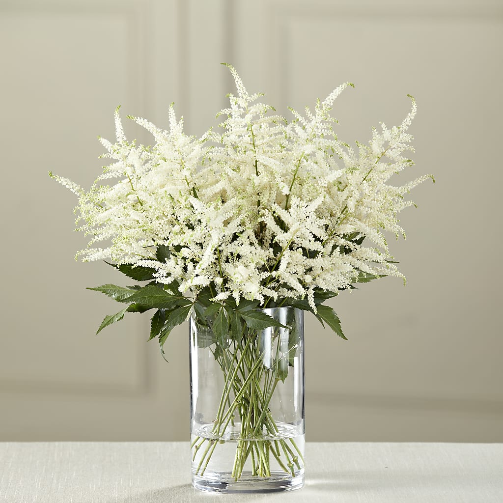 White Astilbe Bouquet – Semper Fi Florist, Oceanside CA