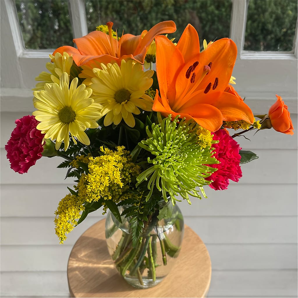 Bold & Bright – A Florist Original –  Semper Fi Florist, Oceanside CA