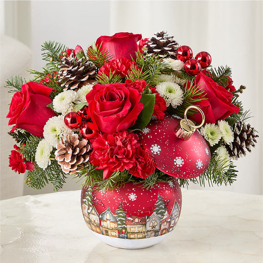 Christmas Carols Ornament –  Semper Fi Florist, Oceanside CA