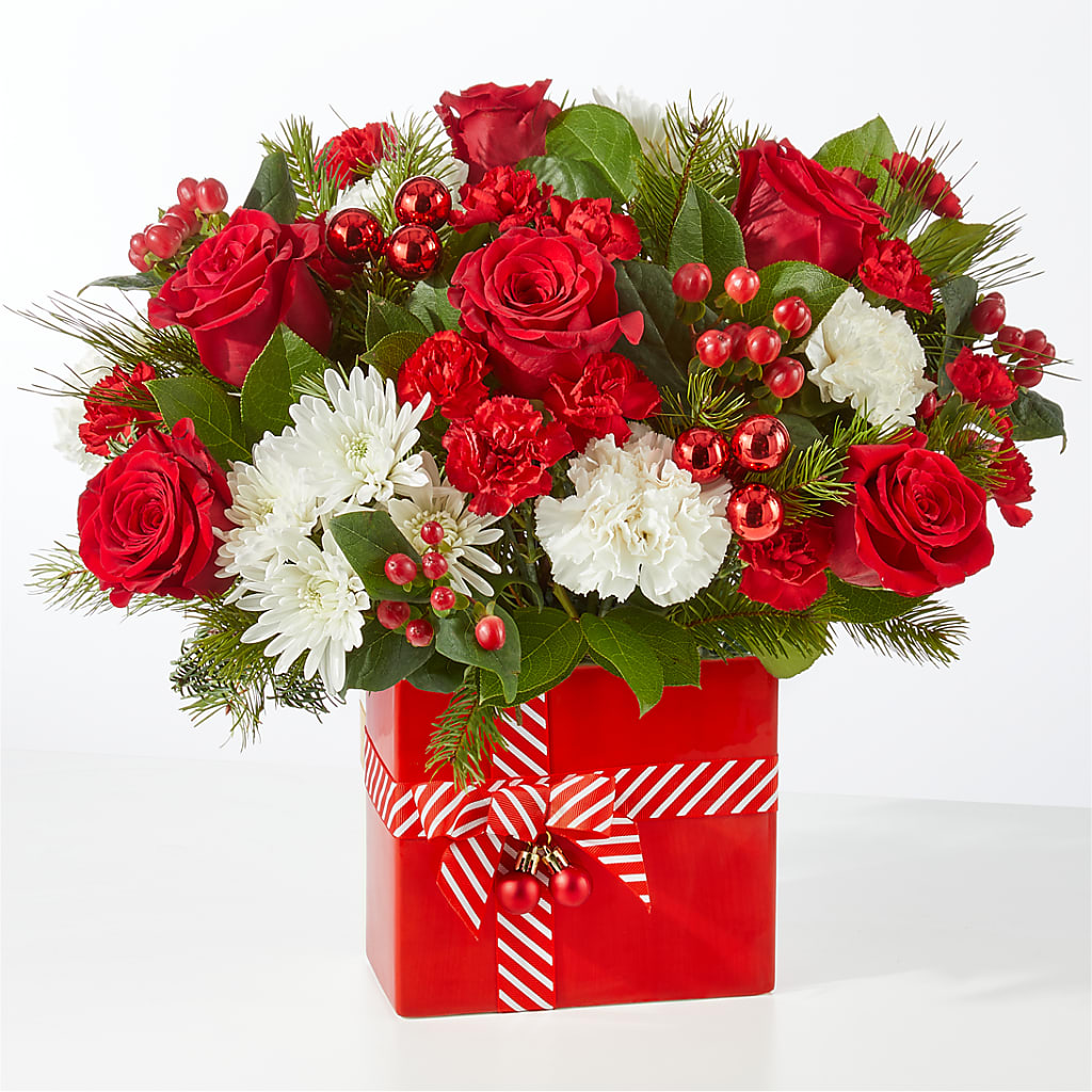 Presents Under the Tree Bouquet –  Semper Fi Florist, Oceanside CA