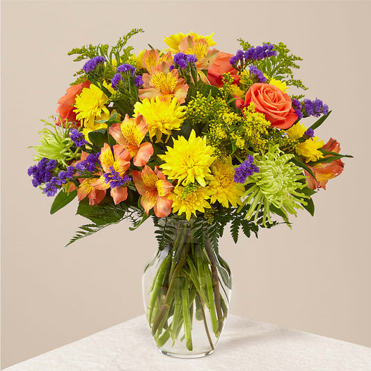 Marmalade Skies Bouquet –  Semper Fi Florist, Oceanside CA