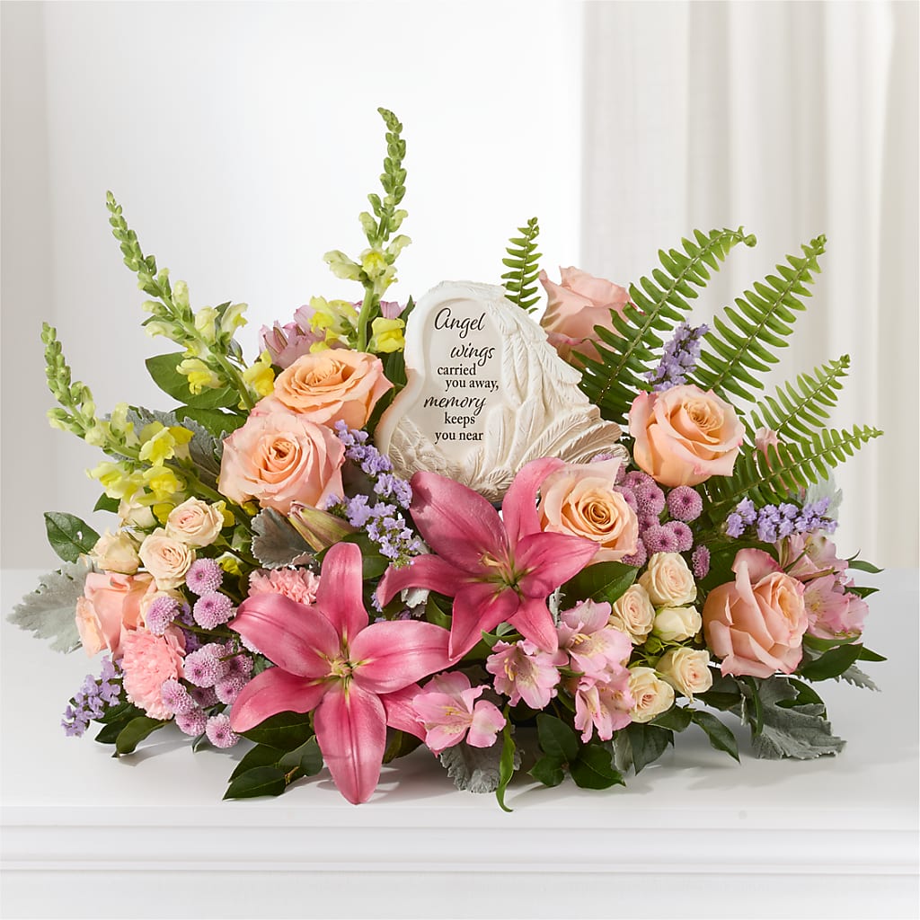 Gentle Light Arrangement –  Semper Fi Florist, Oceanside CA