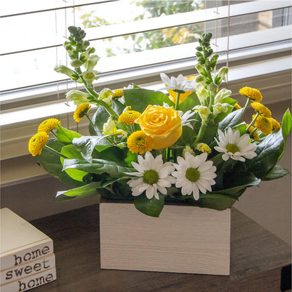 Sun Salutation Box Bouquet –  Semper Fi Florist, Oceanside CA